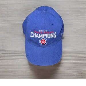Chicago Cubs 2016 World Series Champions 47 Brand Blue Buckle Hat